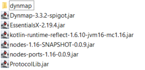 Nodes zip folder