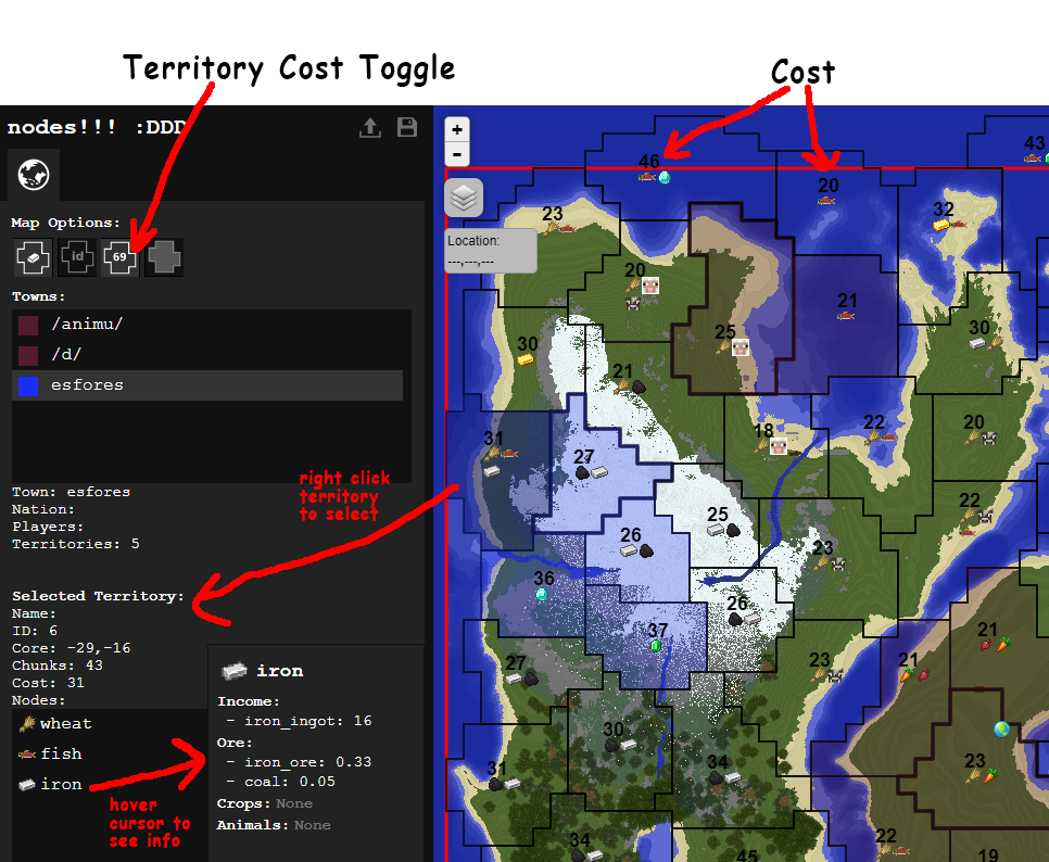 Territories